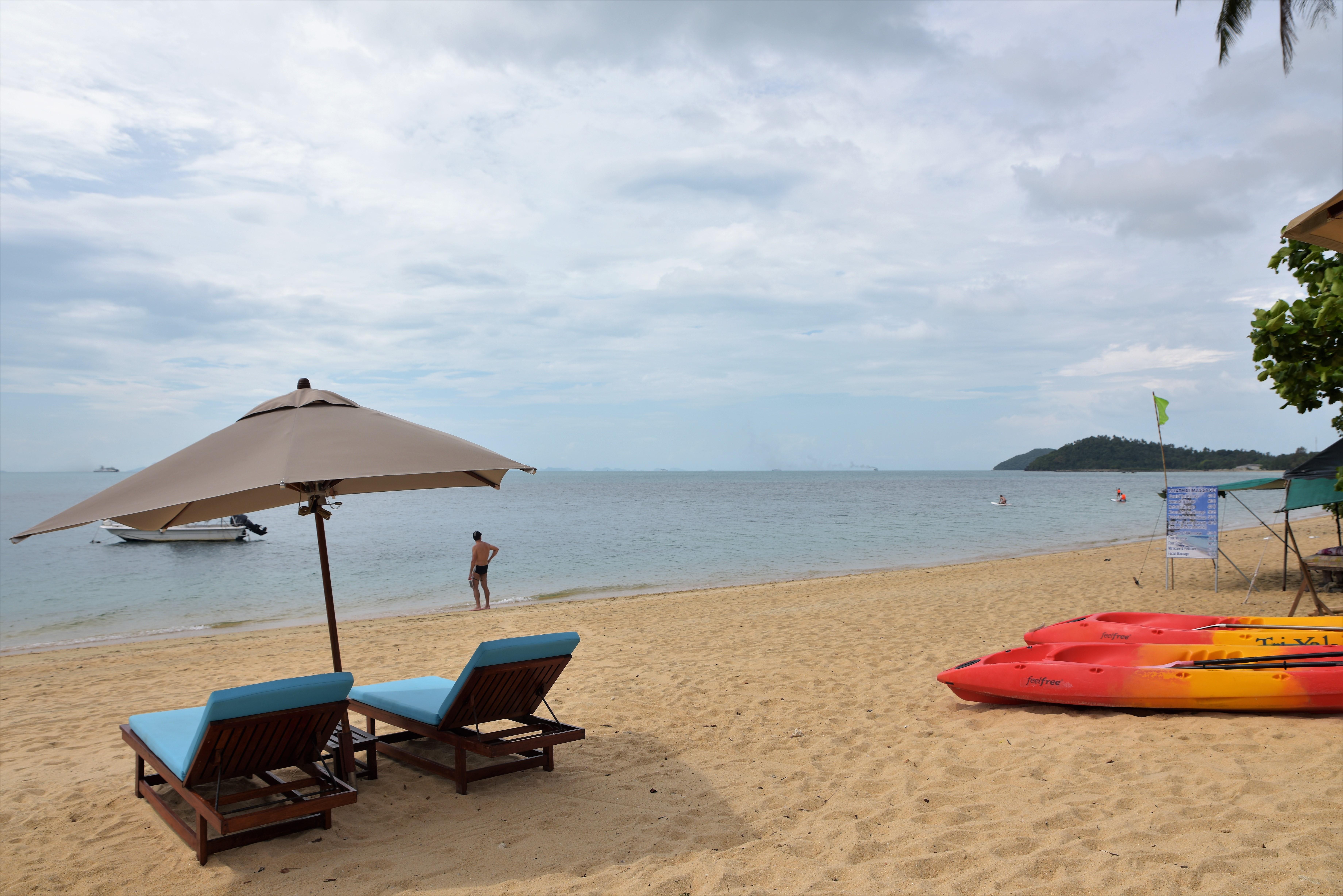 منتجع وسبا ذا صن ست بيتش تالنج نجام Taling Ngam Beach المظهر الخارجي الصورة